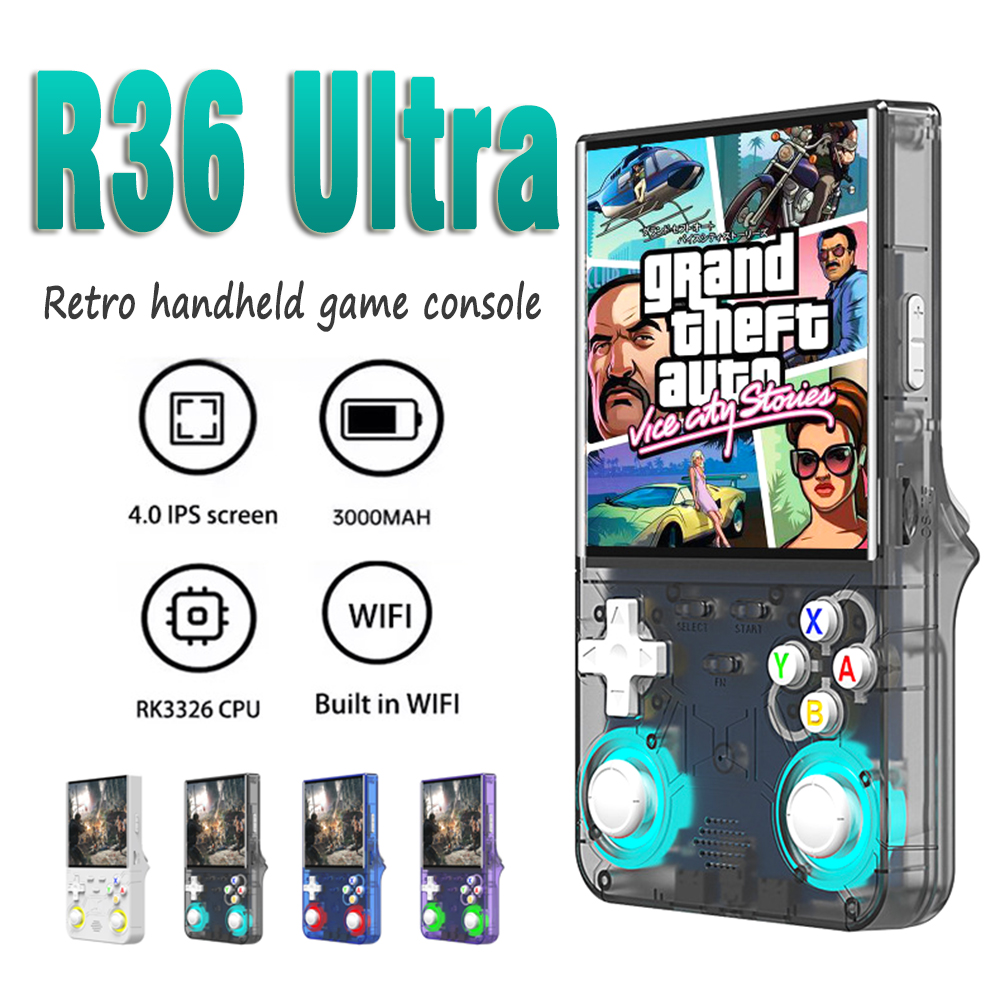 Gaming Console R36 - R36 ULTRA handheld game console Linux