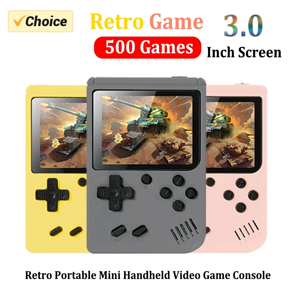 Gaming Console Tv Stand - Built-in 500+ Classic Games 8-Bit 3.0