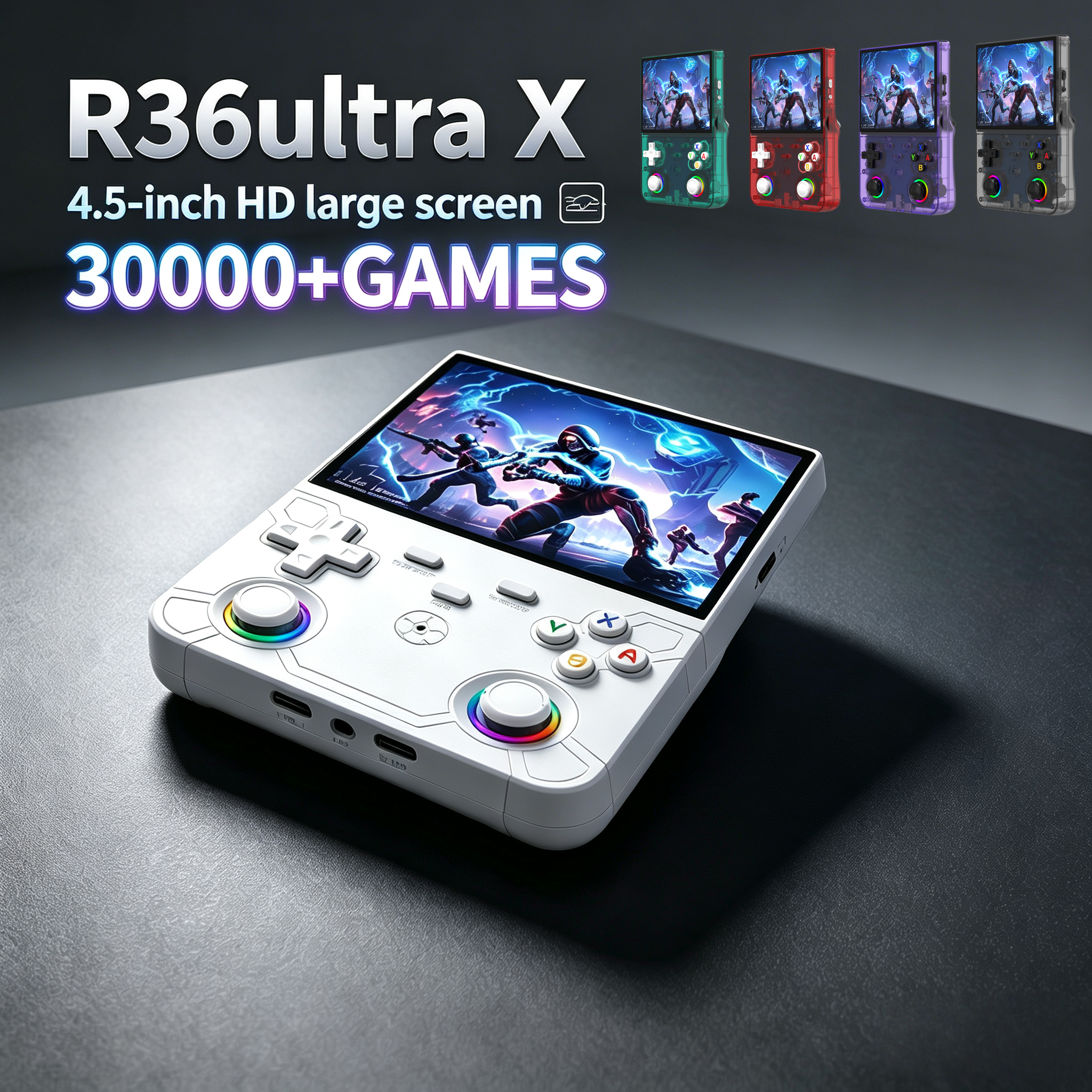 Gaming Console R36 - New R36 Ultra X Handheld Retro