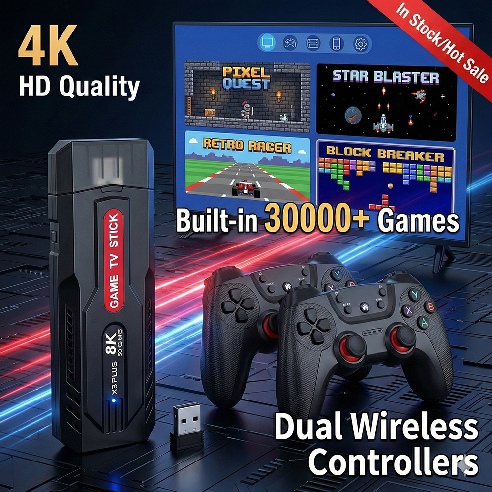 Gaming Console Stick - SMARTDUDE X3 Plus 4K Ultra HD