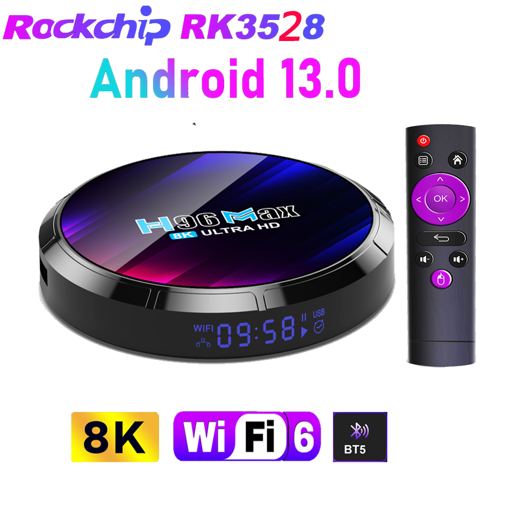 Gaming Console Tv Stand - H96 MAX RK3528 Android 13.0 Quad