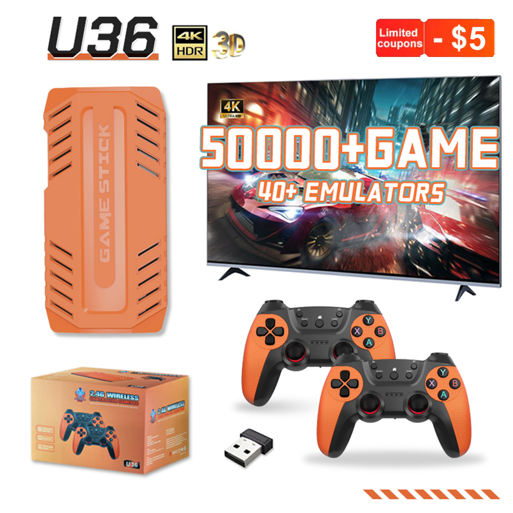 Gaming Console Stick - 2026 New U36 PRO Game Console