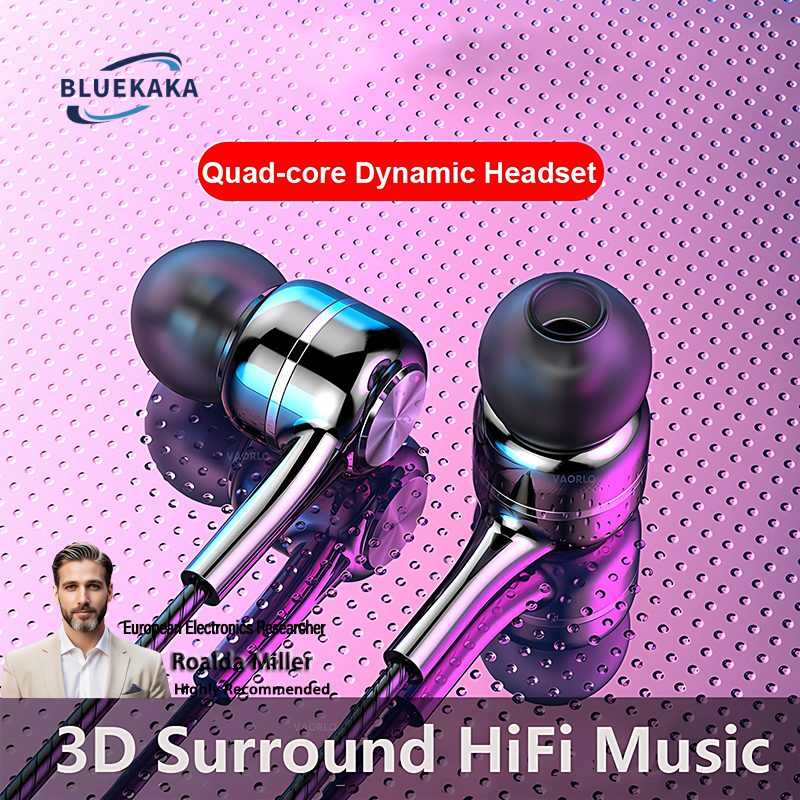 Gaming Console For Your Phone - 3.5mm Wired Earphone In Ear Headset