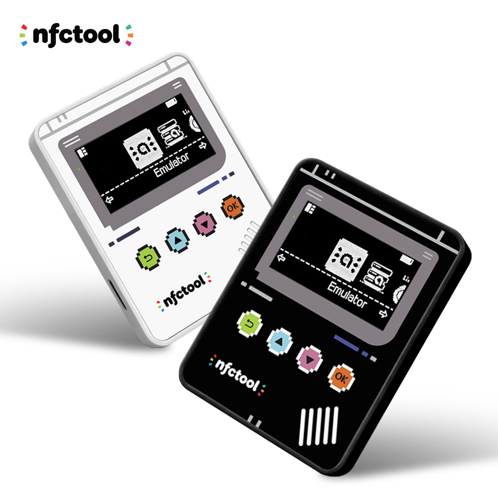Gaming Console Display - Multi-Functional NFC Emulator with OLED Display
