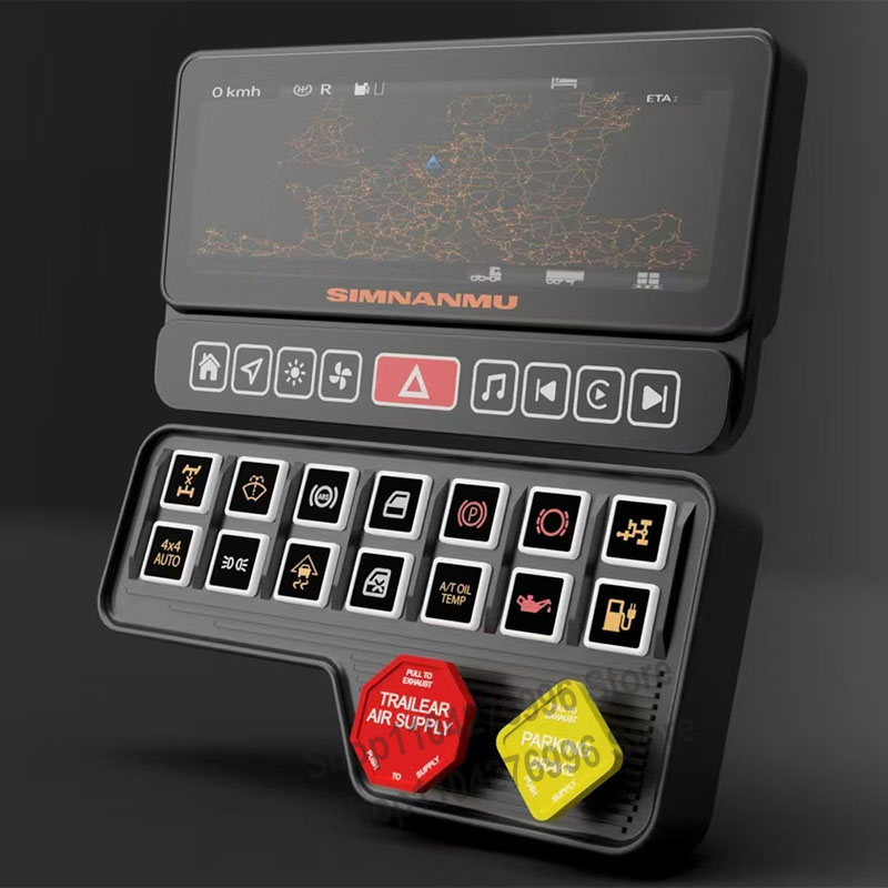 Gaming Console Display - Sim Racing Dashboard PC 8.3Inch 9RGB