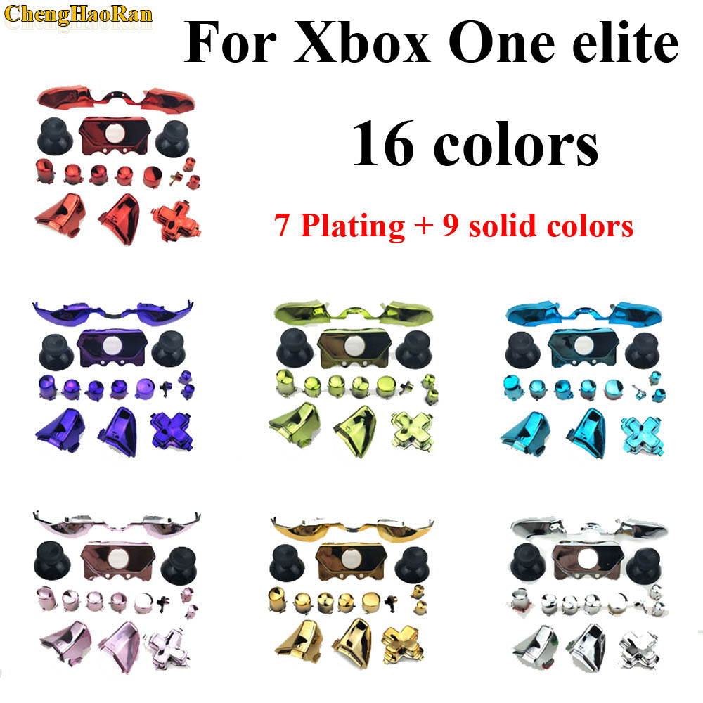 Xbox Elite Controller - Solid Bumper Triggers Buttons Replacement Plastic