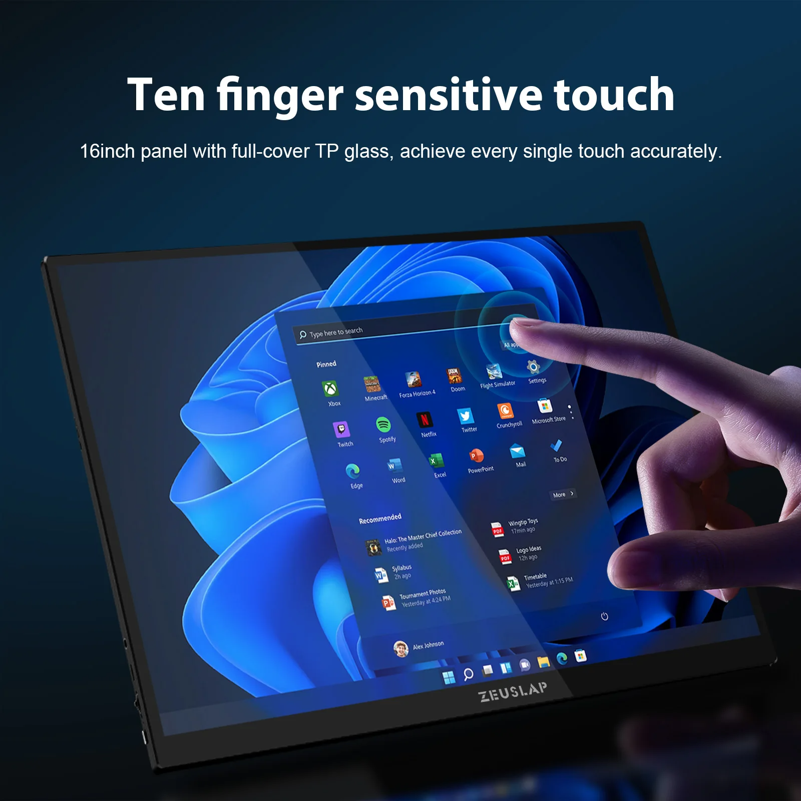 ZEUSLAP Portable Monitor Touch - Gaming Console Latest 리뷰 및 가격