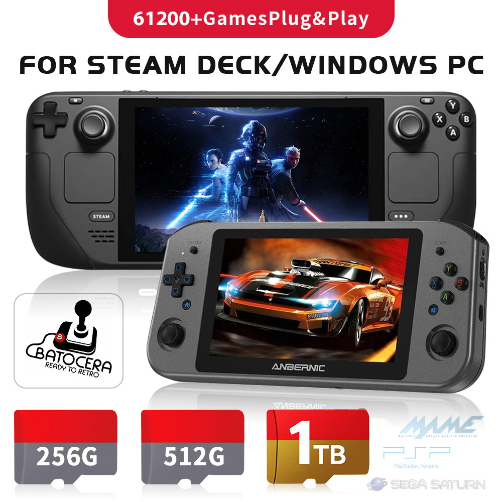1TB Latest Batocera 39 OS TF G - Gaming Console Steam Deck 리뷰 및 가격