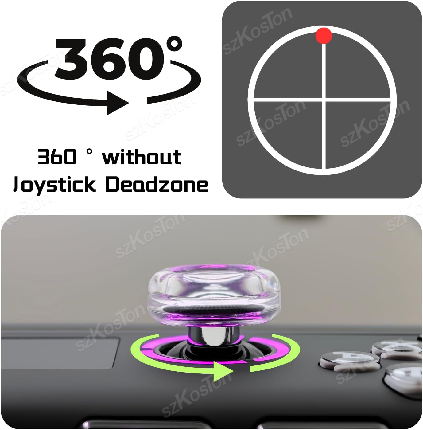 2PCS Liquid Silicone Joystick  - Gaming Console Latest 리뷰 및 가격