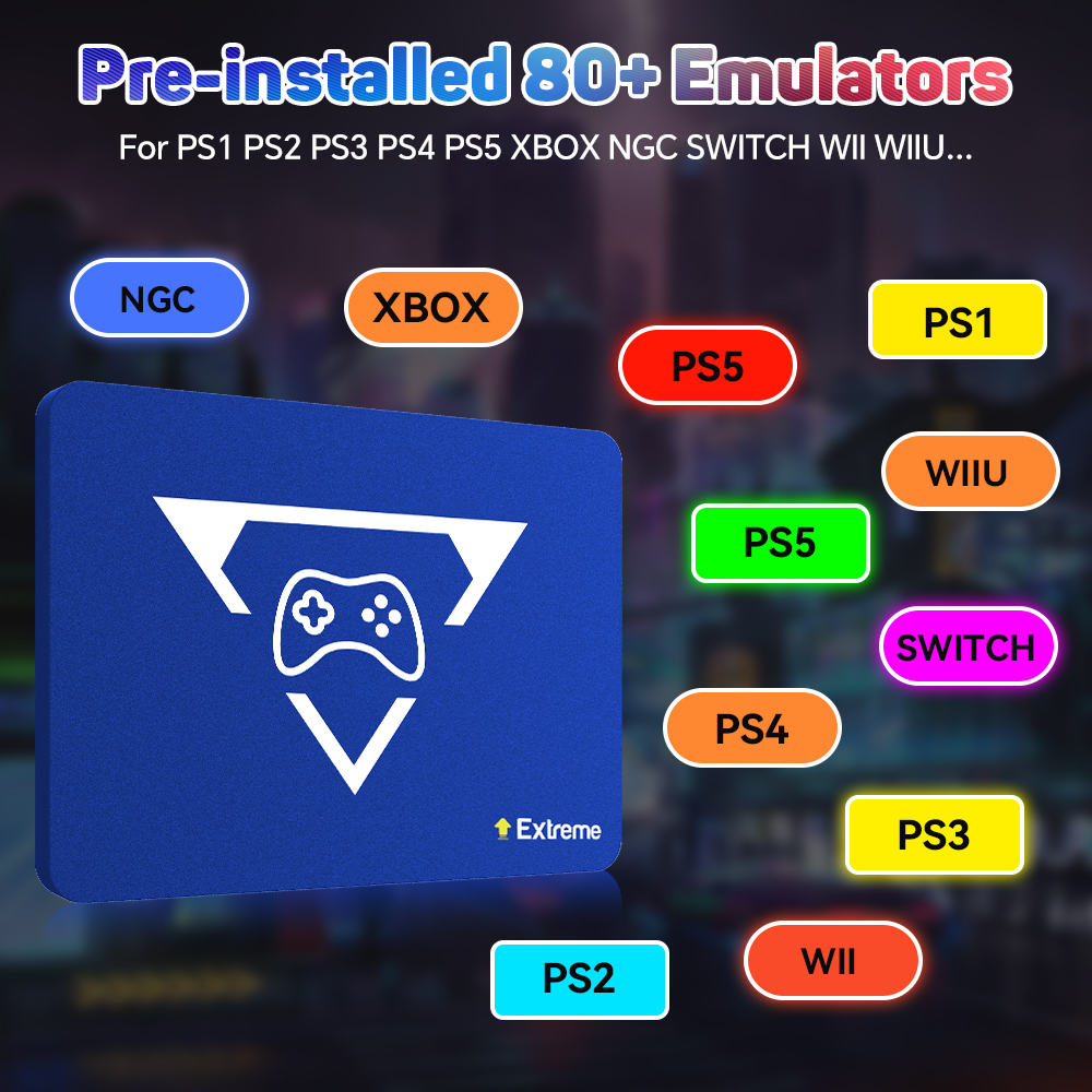 2TB Gaming Emulation Hard Driv - Gaming Console Latest 리뷰 및 가격