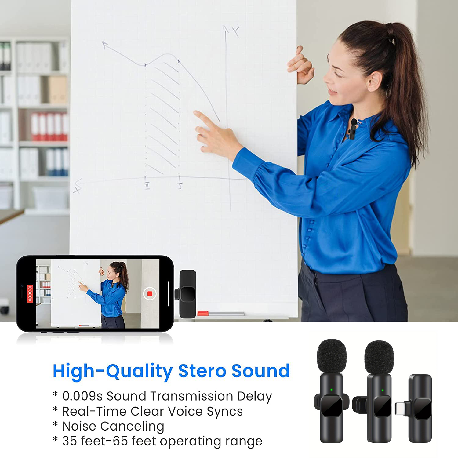 K1 Wireless Lavalier Microphon - Gaming Console For Your Phone 리뷰 및 가격