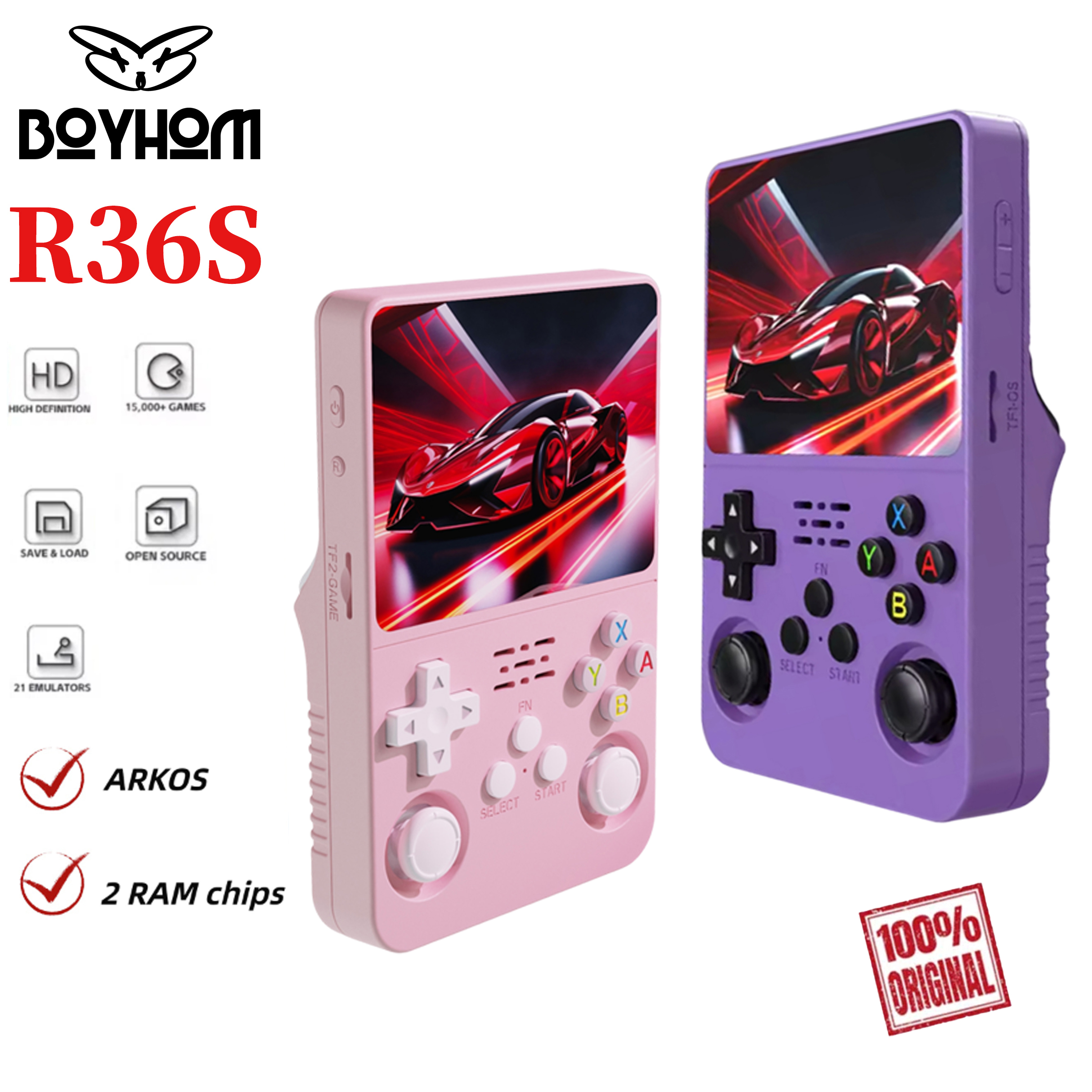 ARKOS 100% Original R36S Retro - Gaming Console Old School 리뷰 및 가격