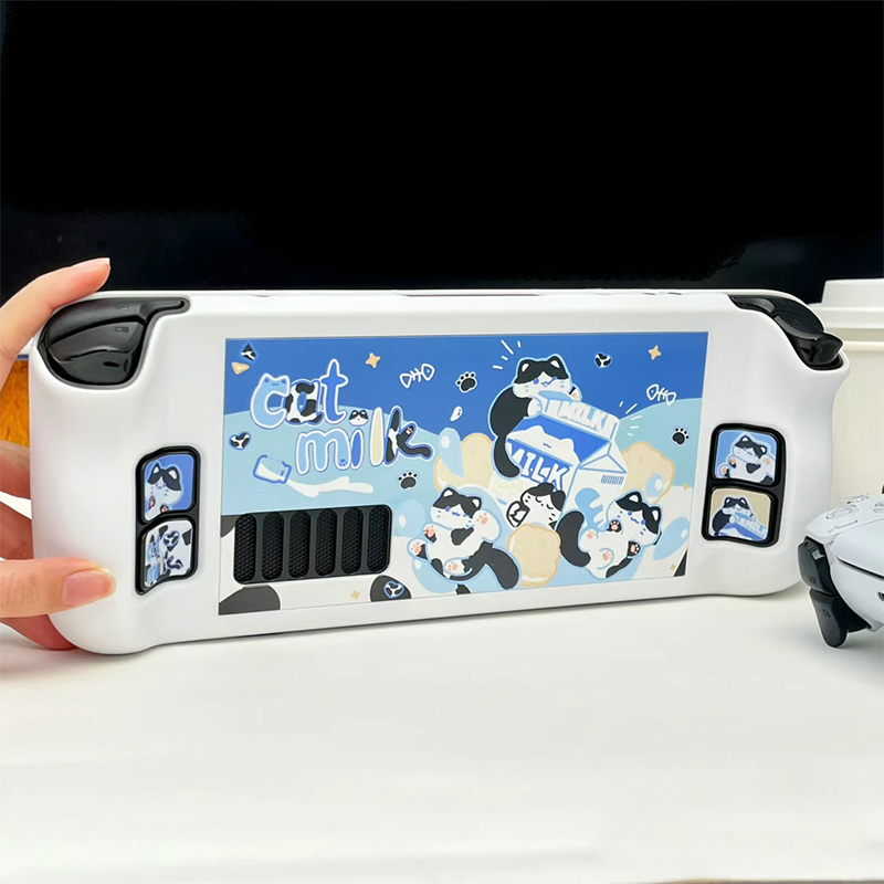 Cartoon Milk Cat Protective Ca - Gaming Console Steam Deck 리뷰 및 가격