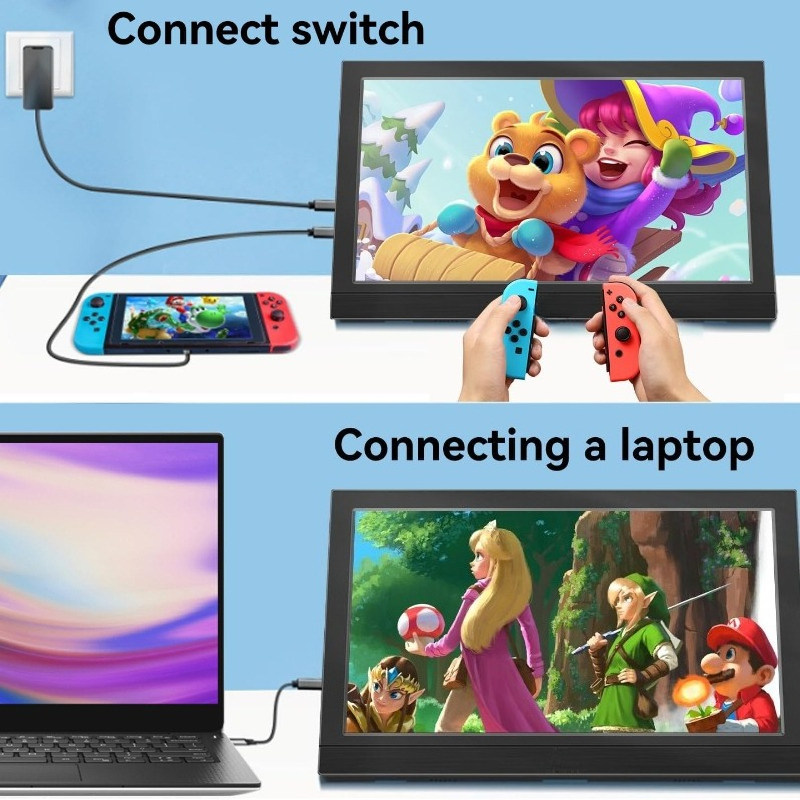 Portable Monitor 13.3Inch LED  - Gaming Console Options 리뷰 및 가격