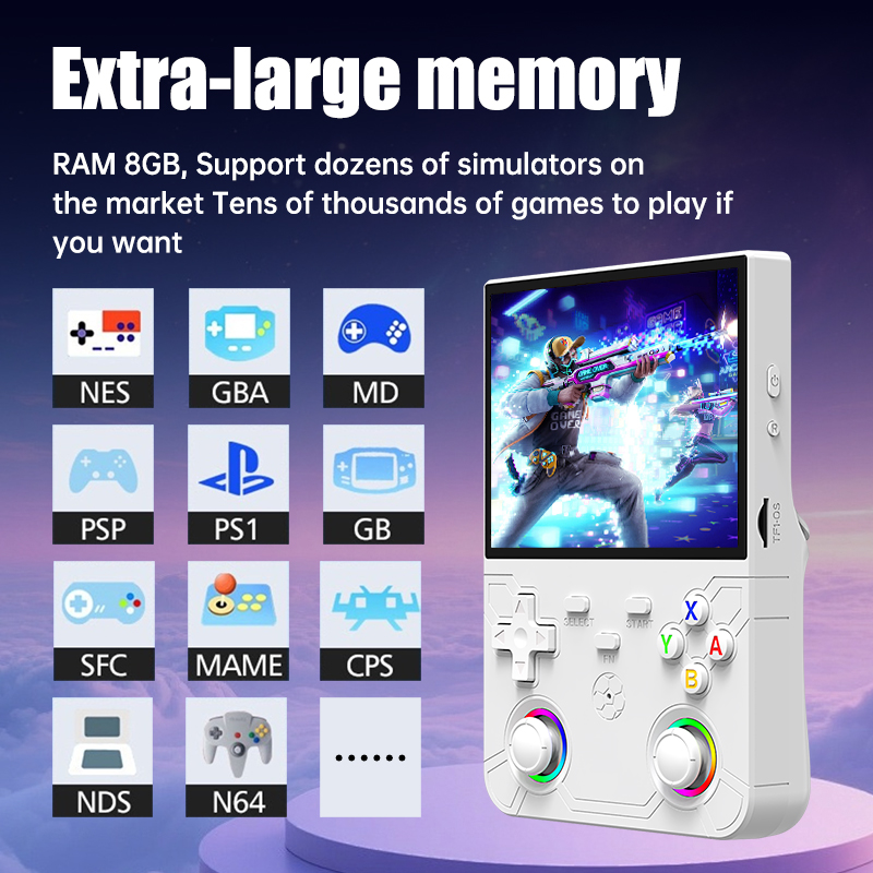 New R36 Ultra X Handheld Retro - Gaming Console R36 리뷰 및 가격
