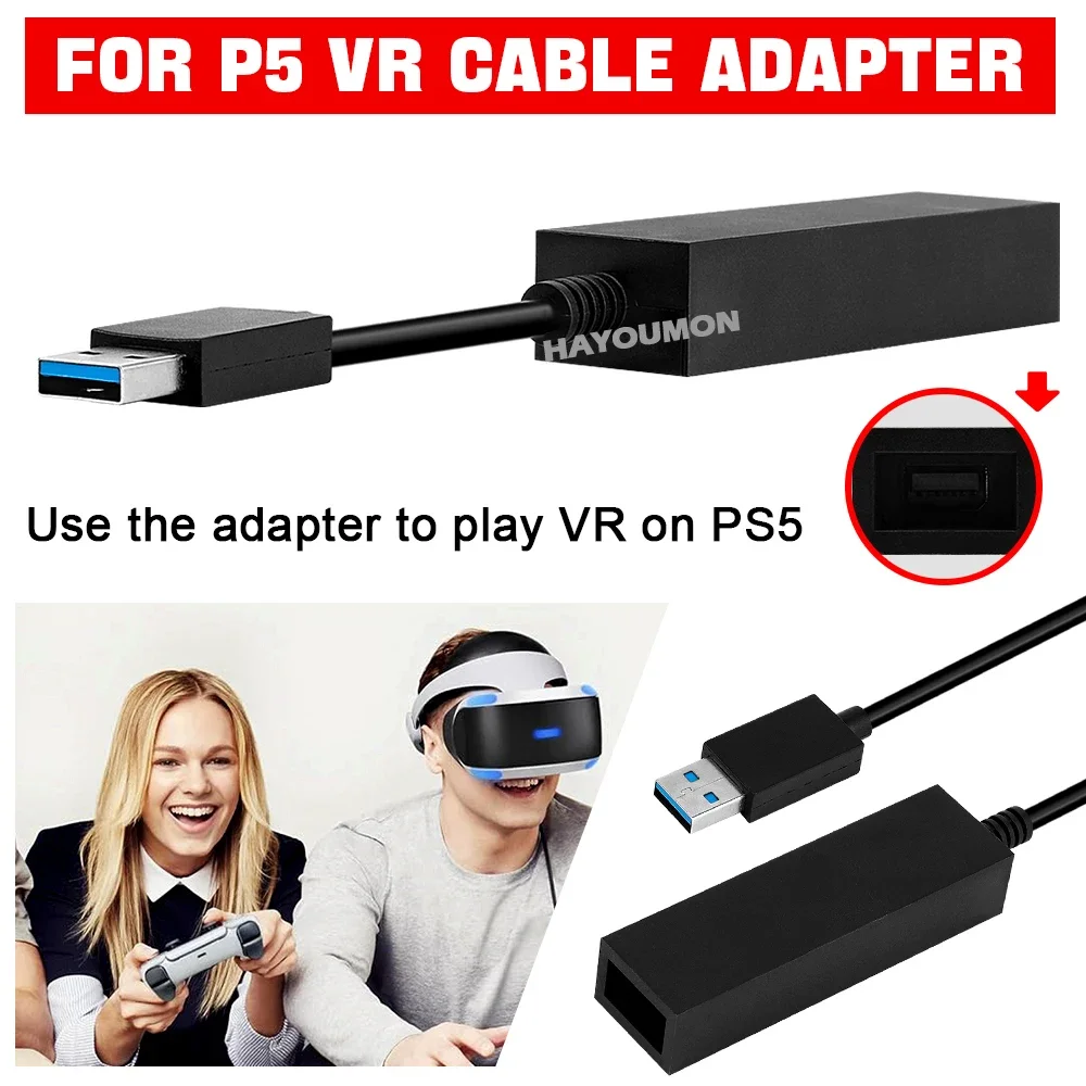 For PS5 VR Cable Adapter For P - Gaming Console Usb 리뷰 및 가격