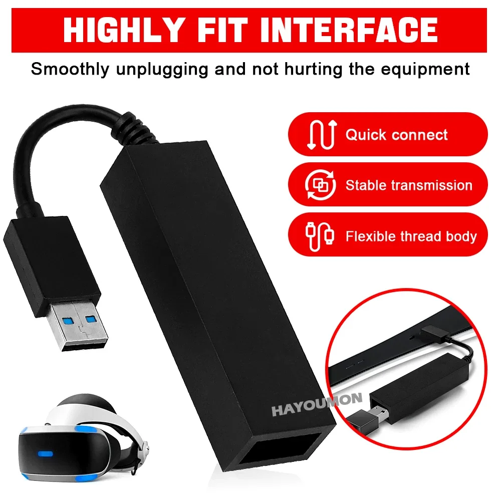 For PS5 VR Cable Adapter For P - Gaming Console Usb 리뷰 및 가격