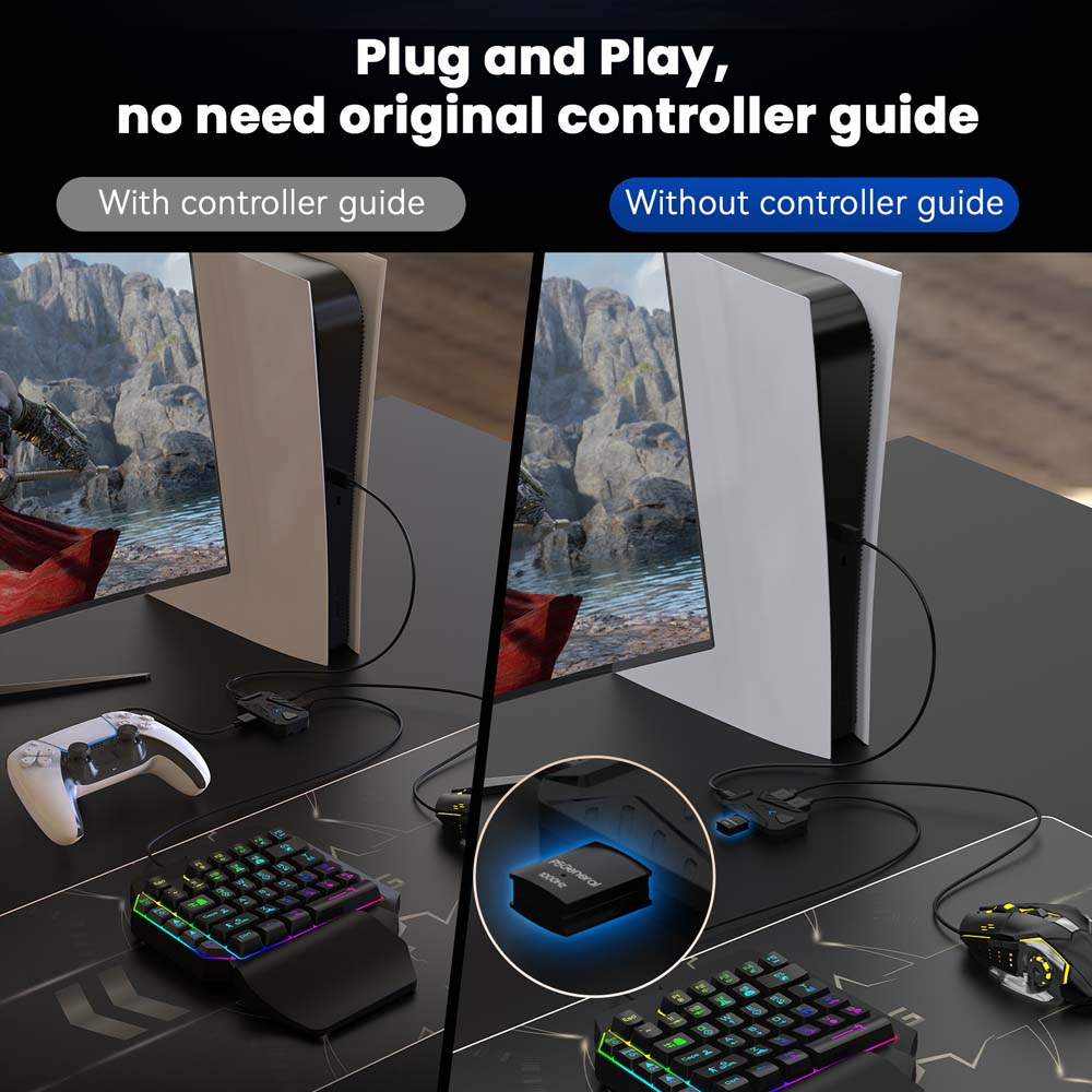 for PS5 Gaming Keyboard Mouse  - Gaming Console Usb 리뷰 및 가격