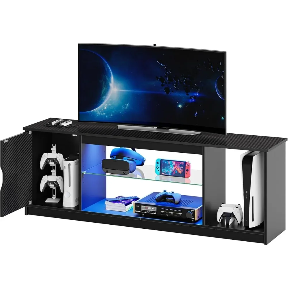 Bestier Led Entertainment Cent - Gaming Console Tv Stand 리뷰 및 가격