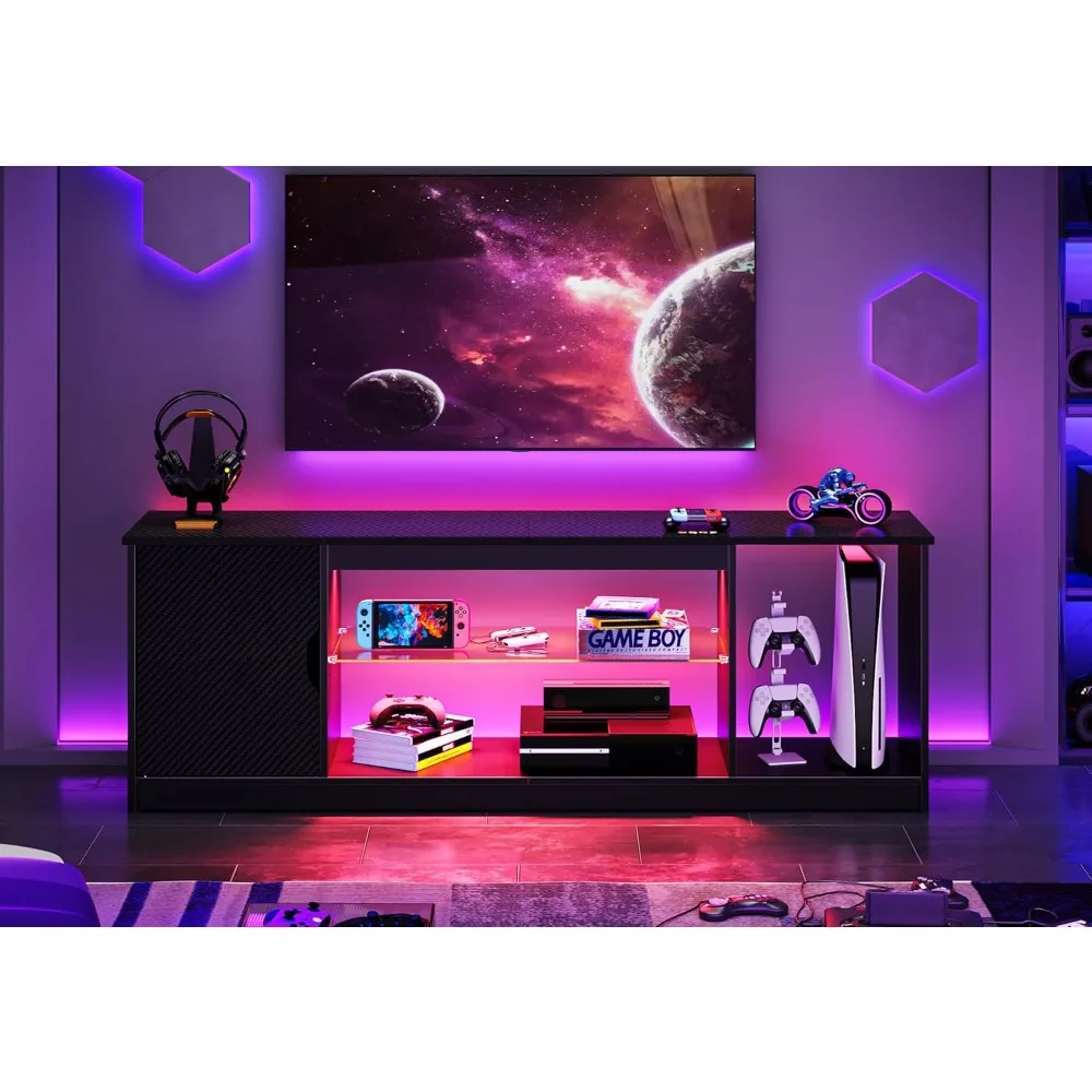 Bestier Led Entertainment Cent - Gaming Console Tv Stand 리뷰 및 가격