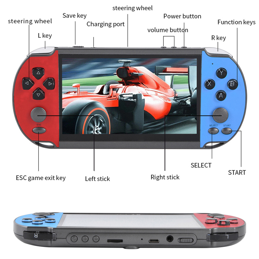 Portable Handheld Videogame TV - Gaming Console Old School 리뷰 및 가격