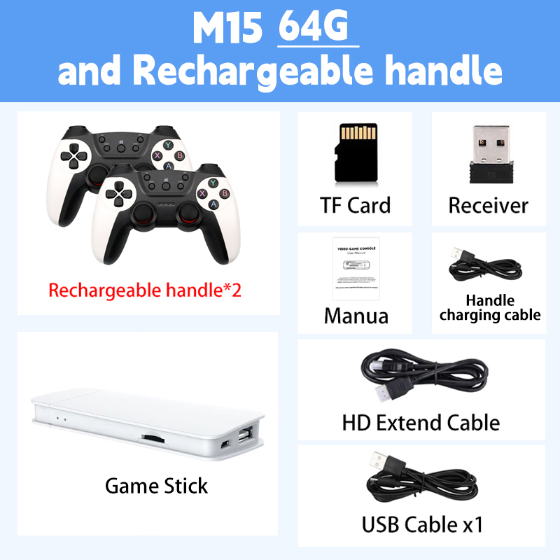 M15 Game Stick Mini TV Recharg - Gaming Console Stick 리뷰 및 가격